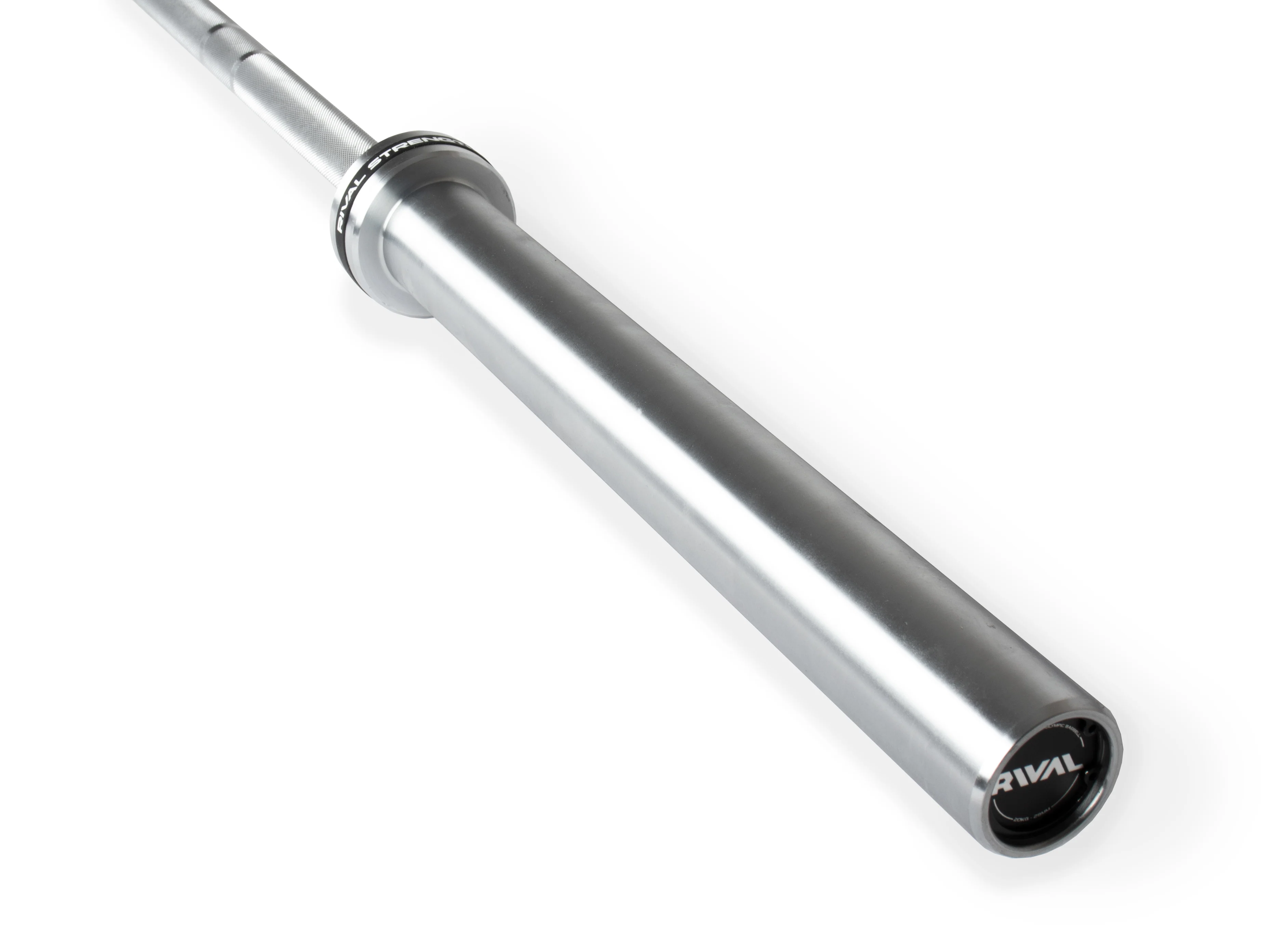 20KG Rival Chrome Olympic 7ft Barbell - 4 Bearings - Image 3