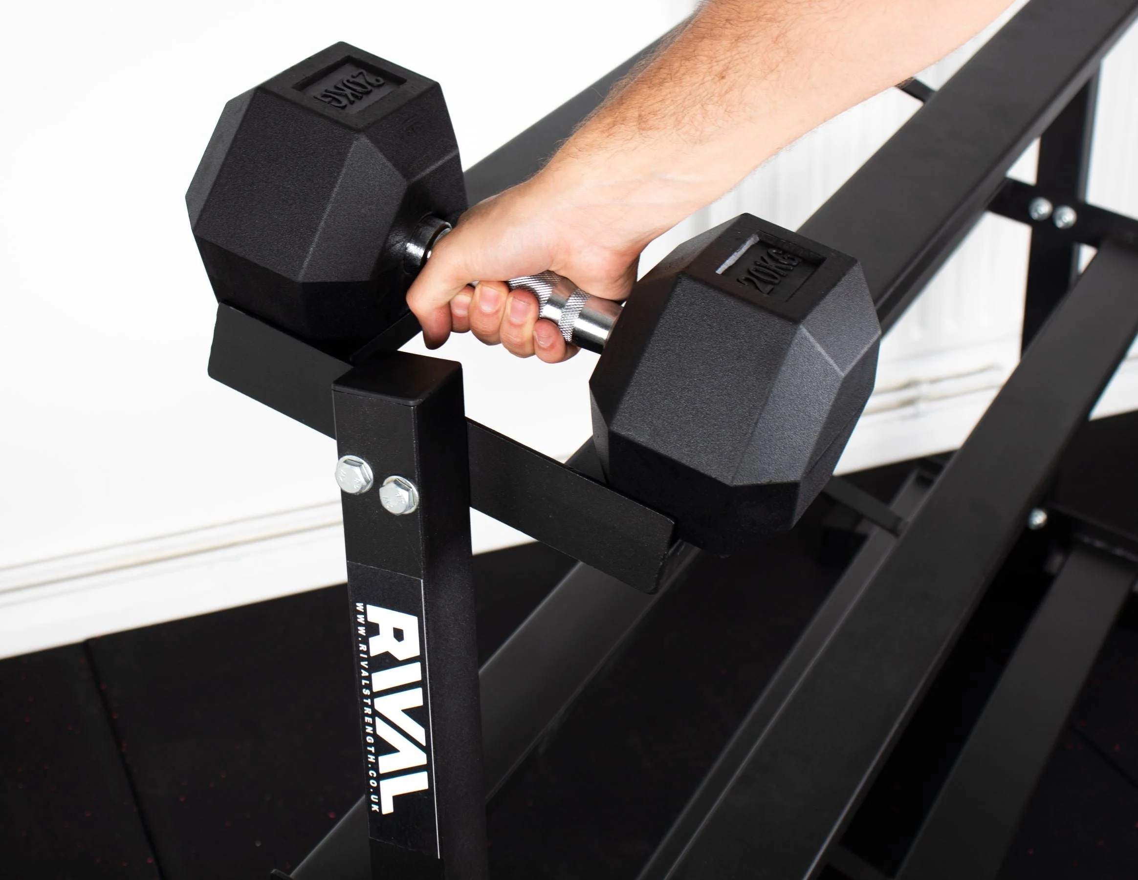 3 Tier Dumbbell Rack (2.35m Wide) - Image 3