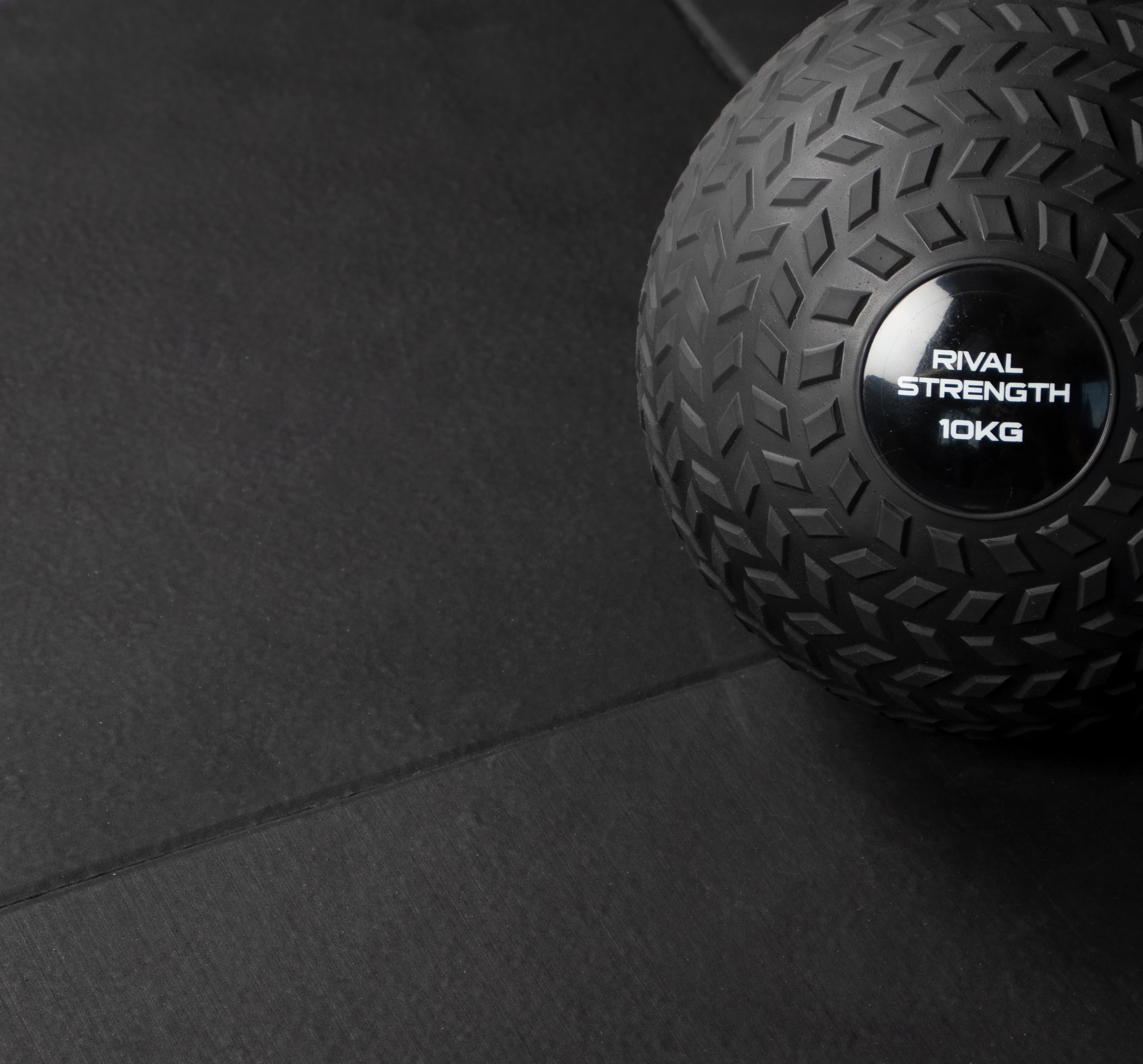Rival Black Premium Interlocking Rubber Gym Floor Tiles with Connectors (500mm x 500mm) (20mm) - Image 6