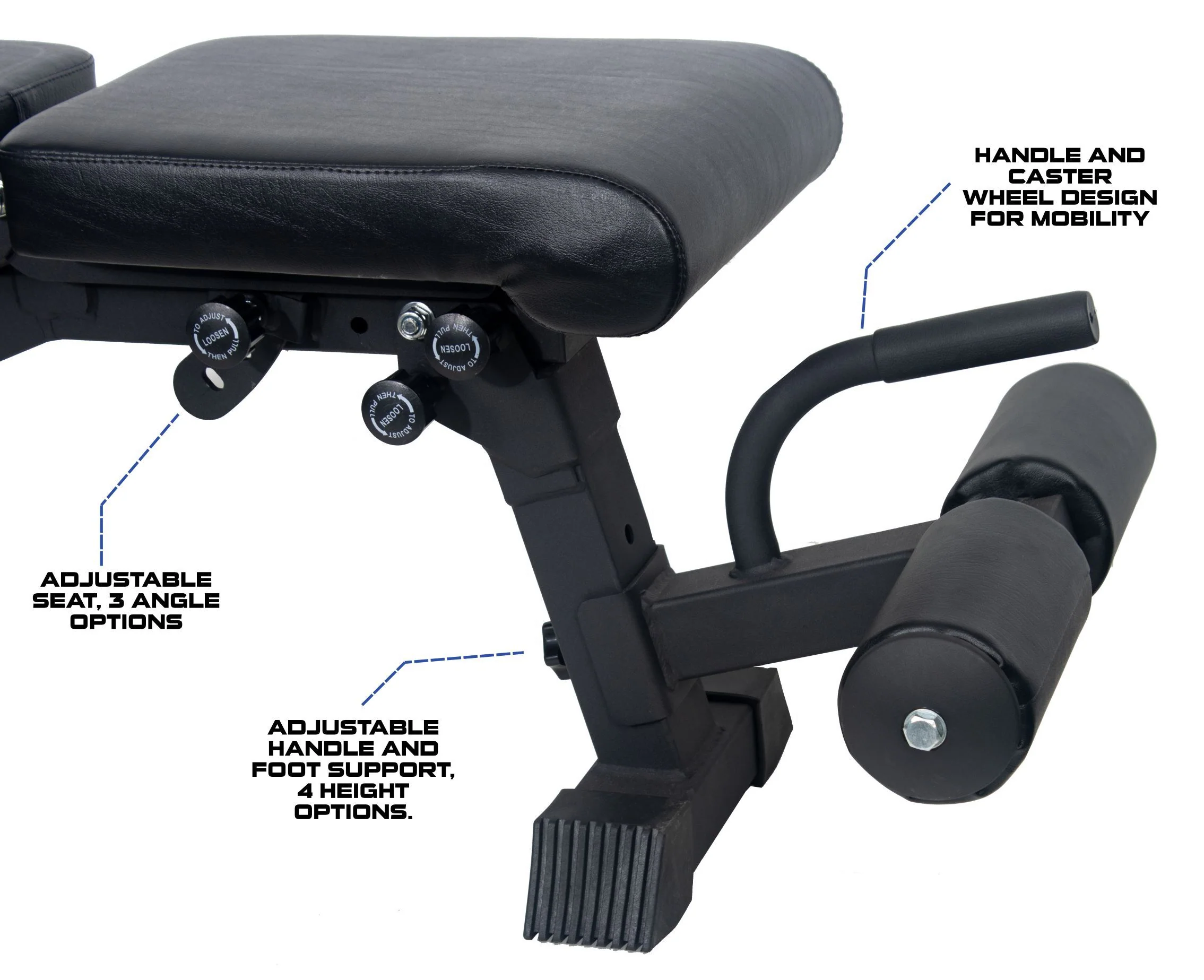 Rival Folding FID Adjustable Weight Bench - Image 4