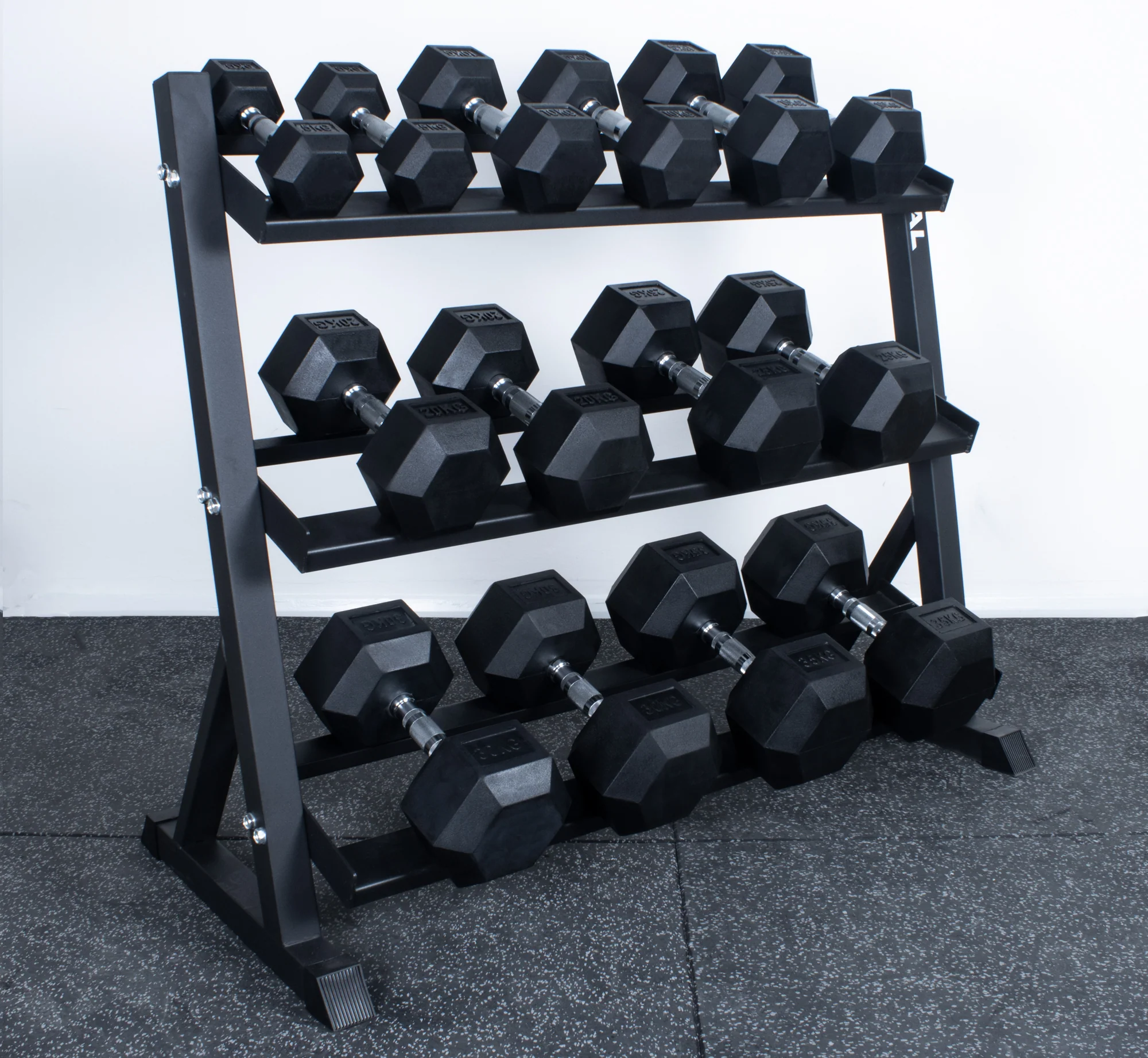 Rival Hex Dumbbell Sets With Optional Storage Rack - Image 12
