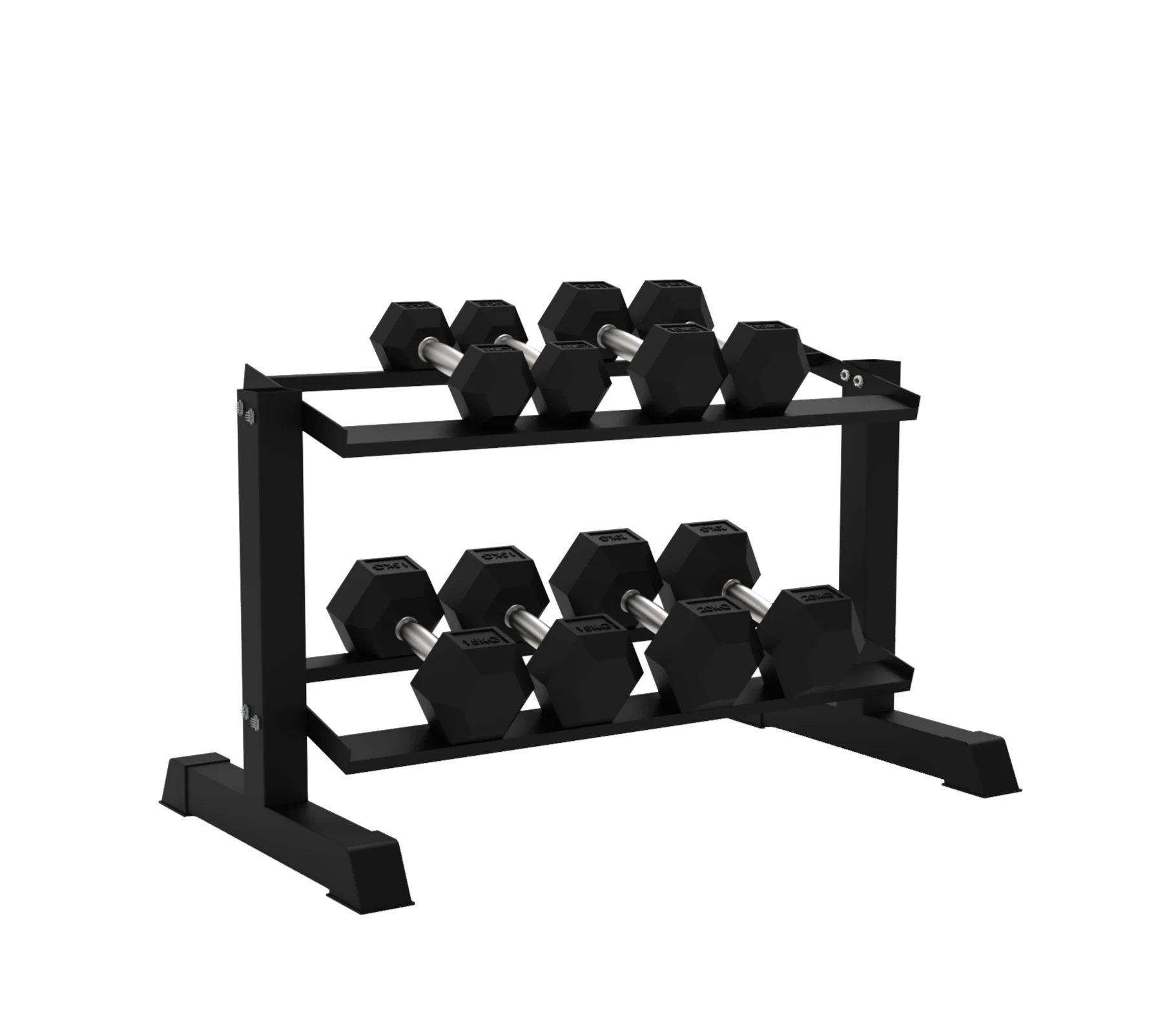 Rival Hex Dumbbell Sets With Optional Storage Rack - Image 14