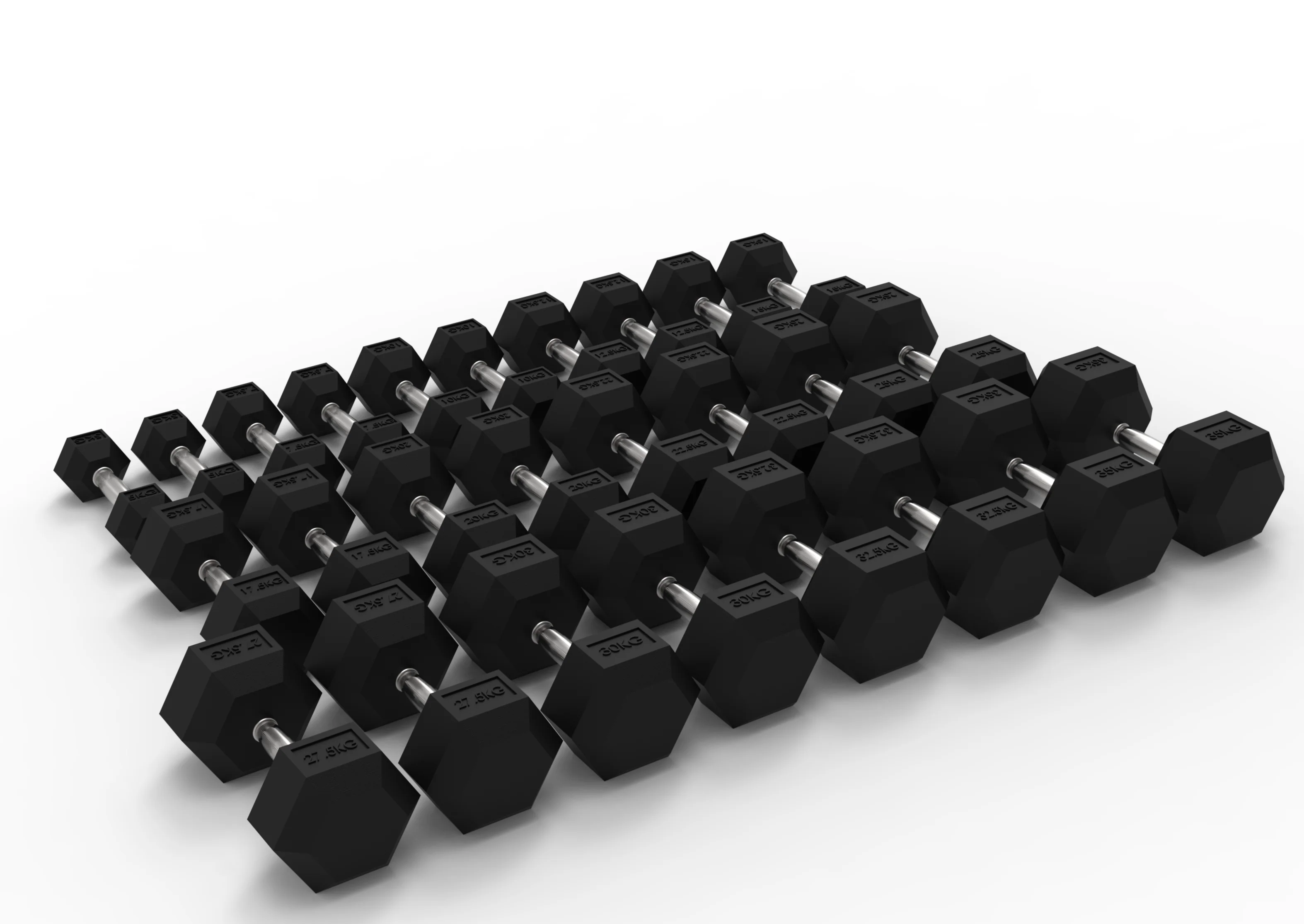 Rival Hex Dumbbell Sets With Optional Storage Rack - Image 22