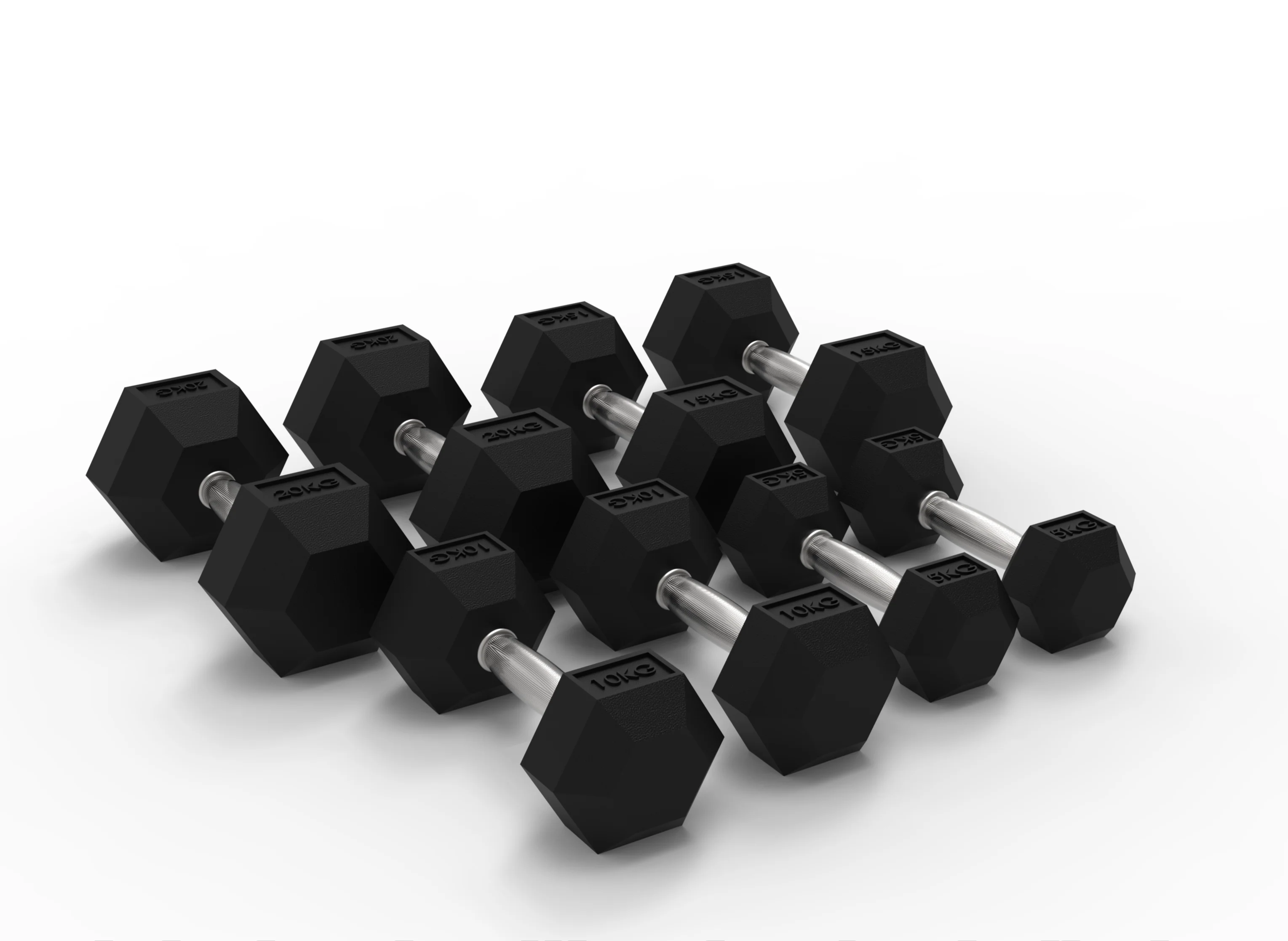 Rival Hex Dumbbell Sets With Optional Storage Rack - Image 23