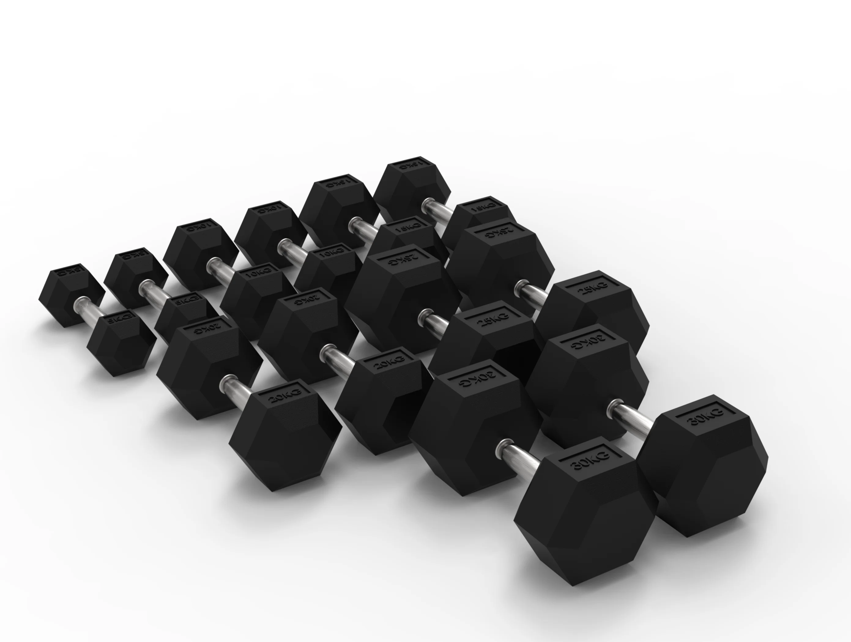 Rival Hex Dumbbell Sets With Optional Storage Rack - Image 25
