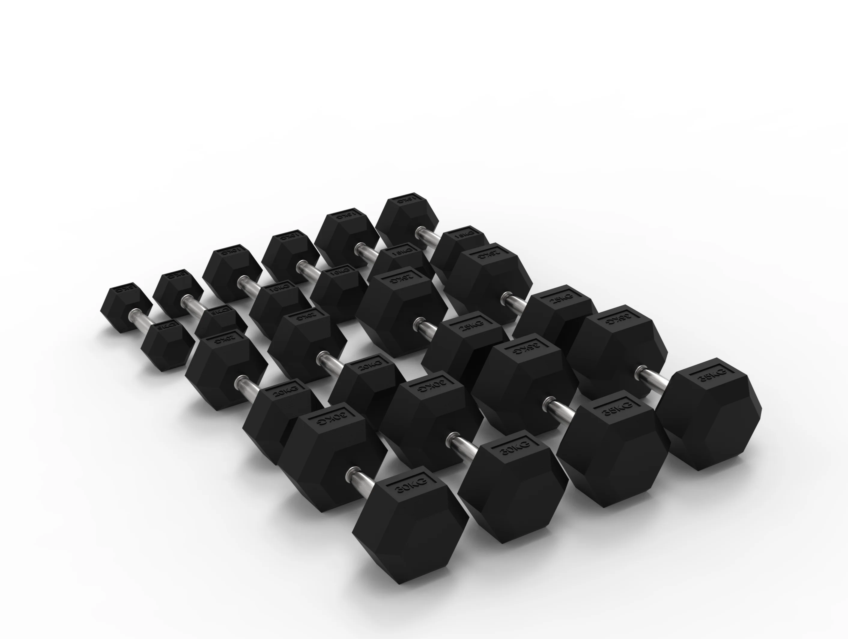Rival Hex Dumbbell Sets With Optional Storage Rack - Image 26