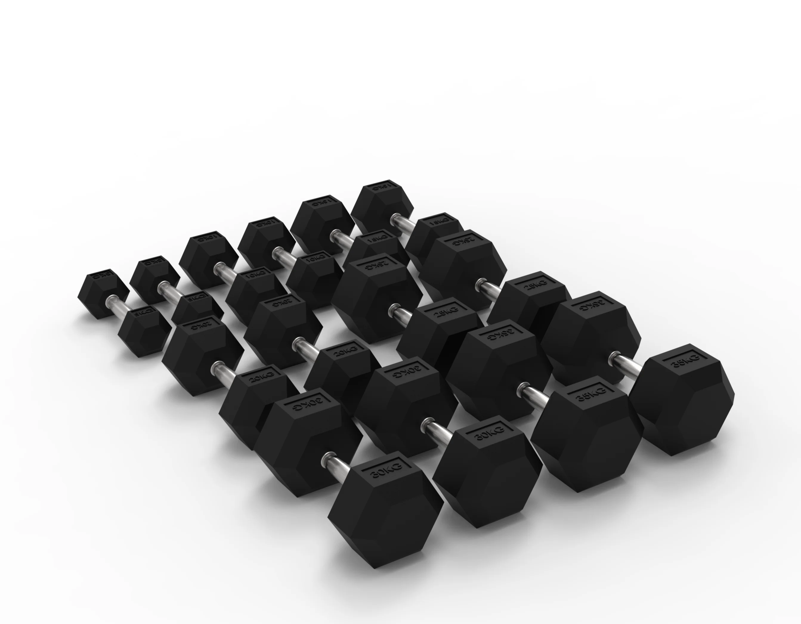 Rival Hex Dumbbell Sets With Optional Storage Rack - Image 27