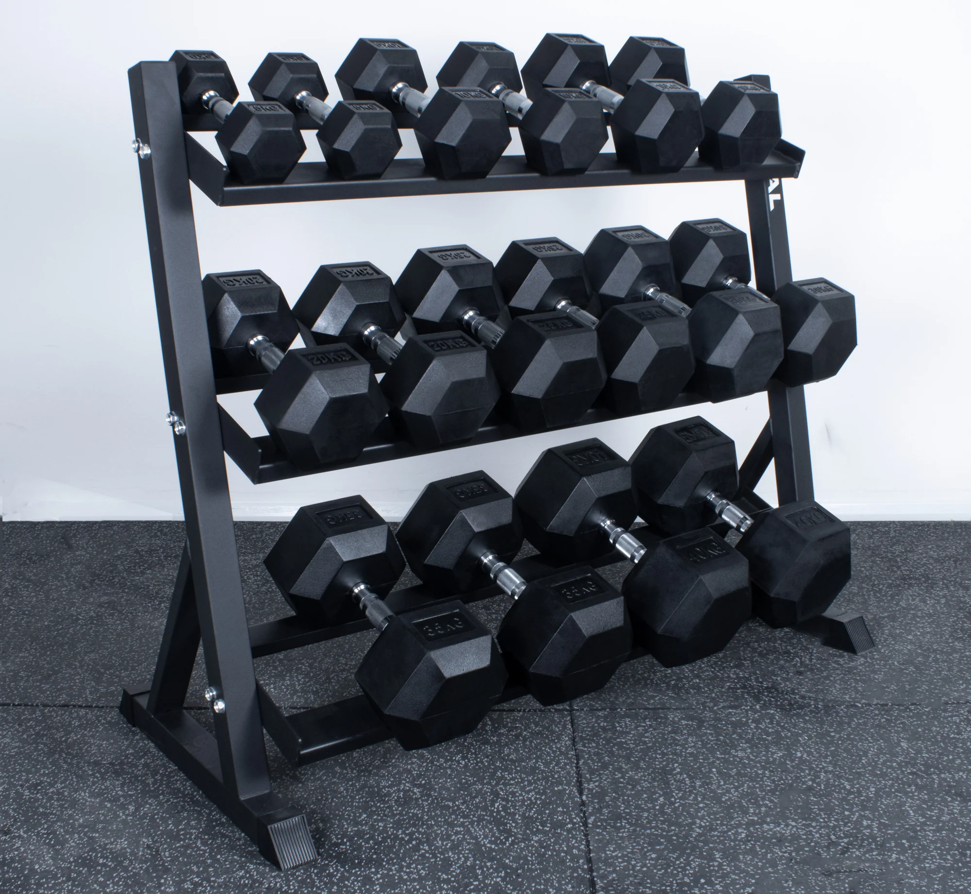 Rival Hex Dumbbell Sets With Optional Storage Rack - Image 3