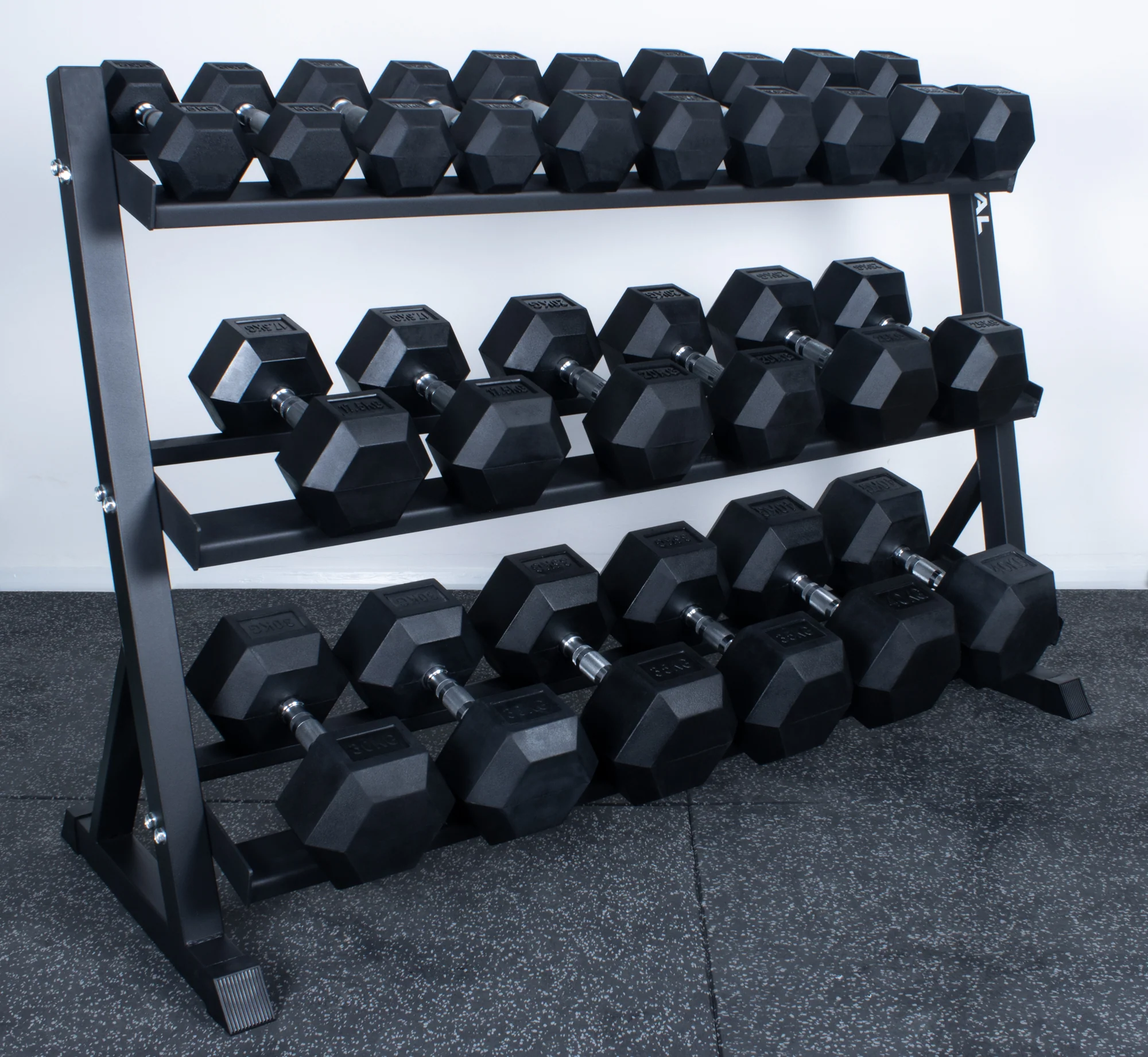 Rival Hex Dumbbell Sets With Optional Storage Rack - Image 4