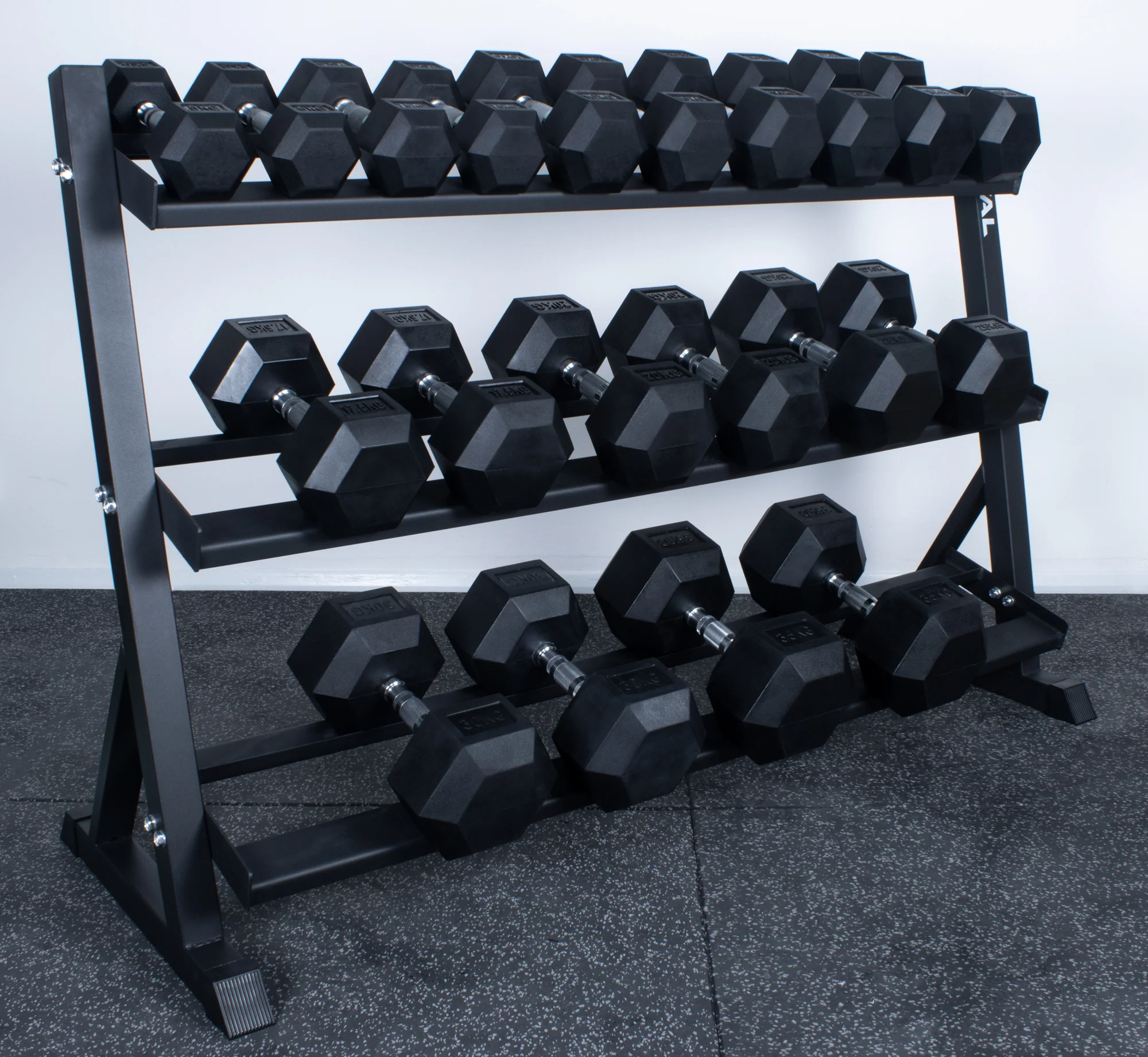 Rival Hex Dumbbell Sets With Optional Storage Rack - Image 5