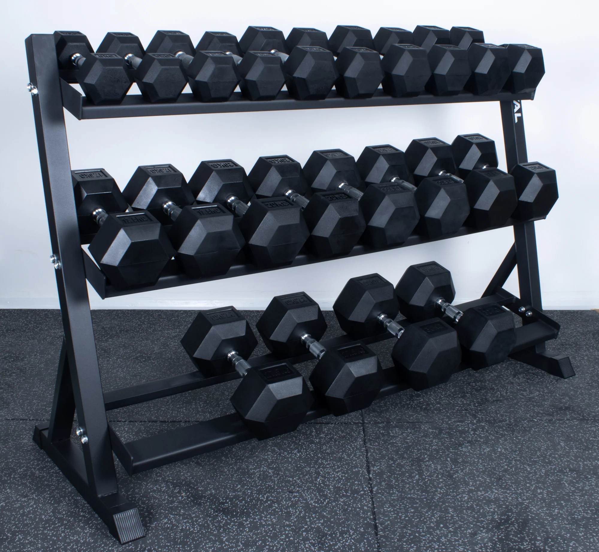 Rival Hex Dumbbell Sets With Optional Storage Rack - Image 6
