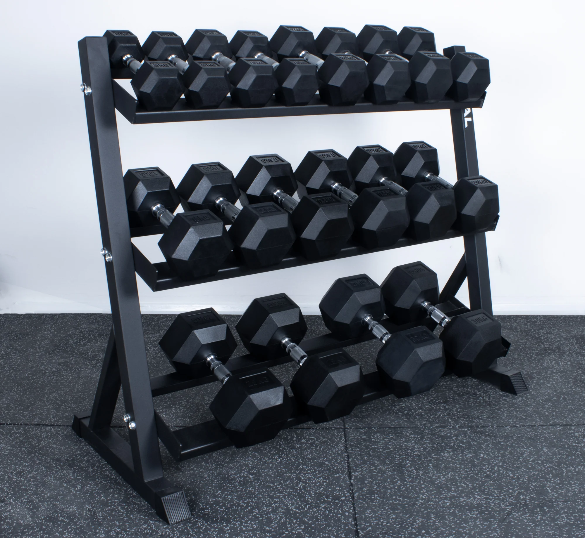 Rival Hex Dumbbell Sets With Optional Storage Rack - Image 7