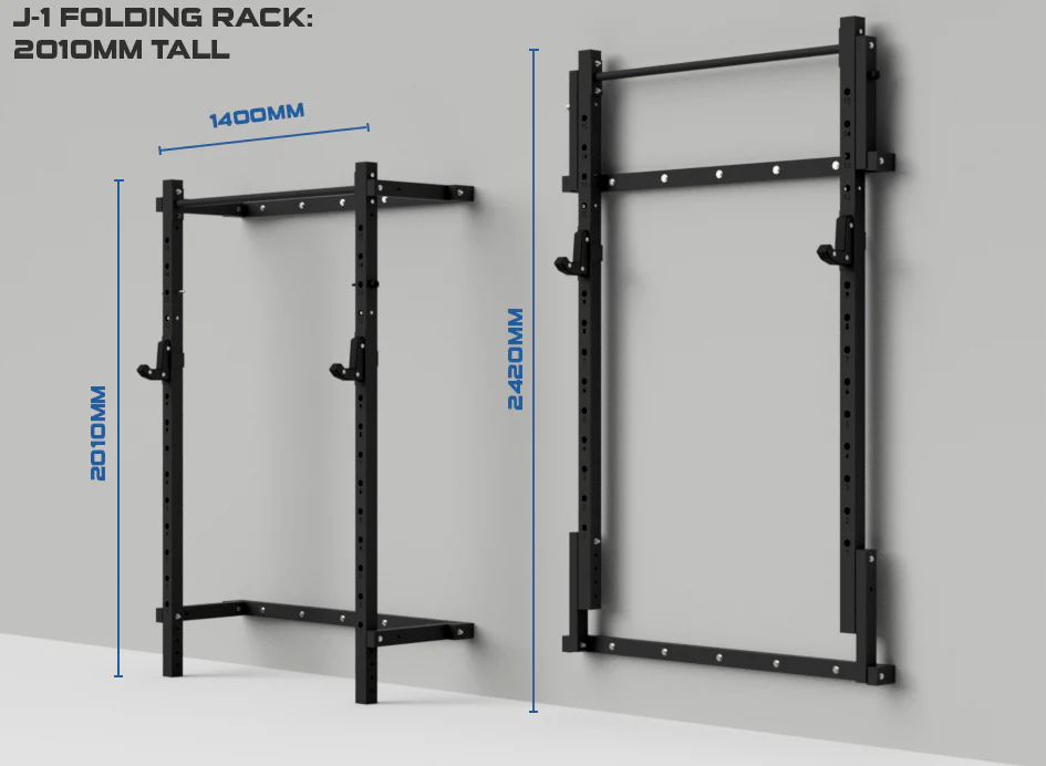 Rival J-1 Series Folding Wall Mount Rack - Image 10