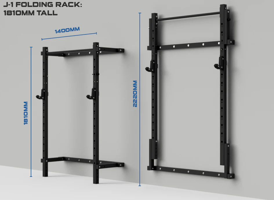 Rival J-1 Series Folding Wall Mount Rack - Image 9