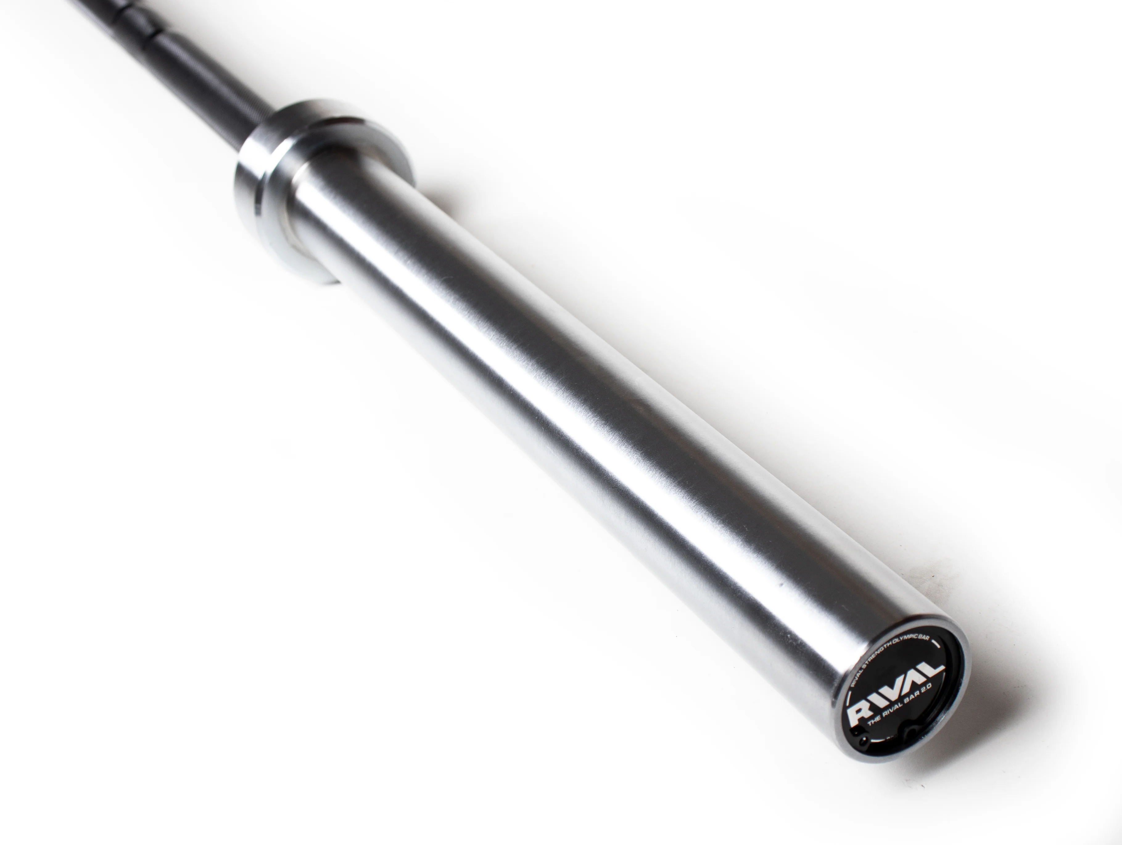 20KG Rival Black Zinc Olympic 7ft Barbell - 4 Bearings - Image 3