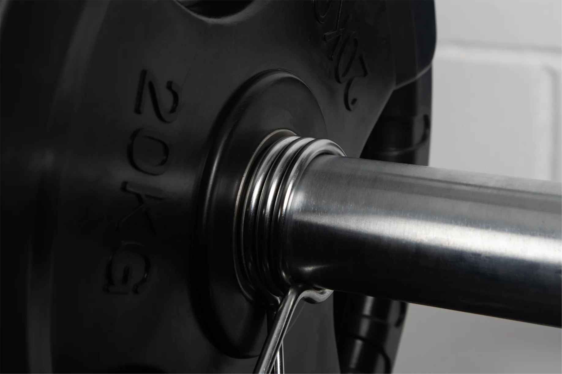 Olympic Rubber Tri-Grip Plate and Optional Barbell Sets - Image 5