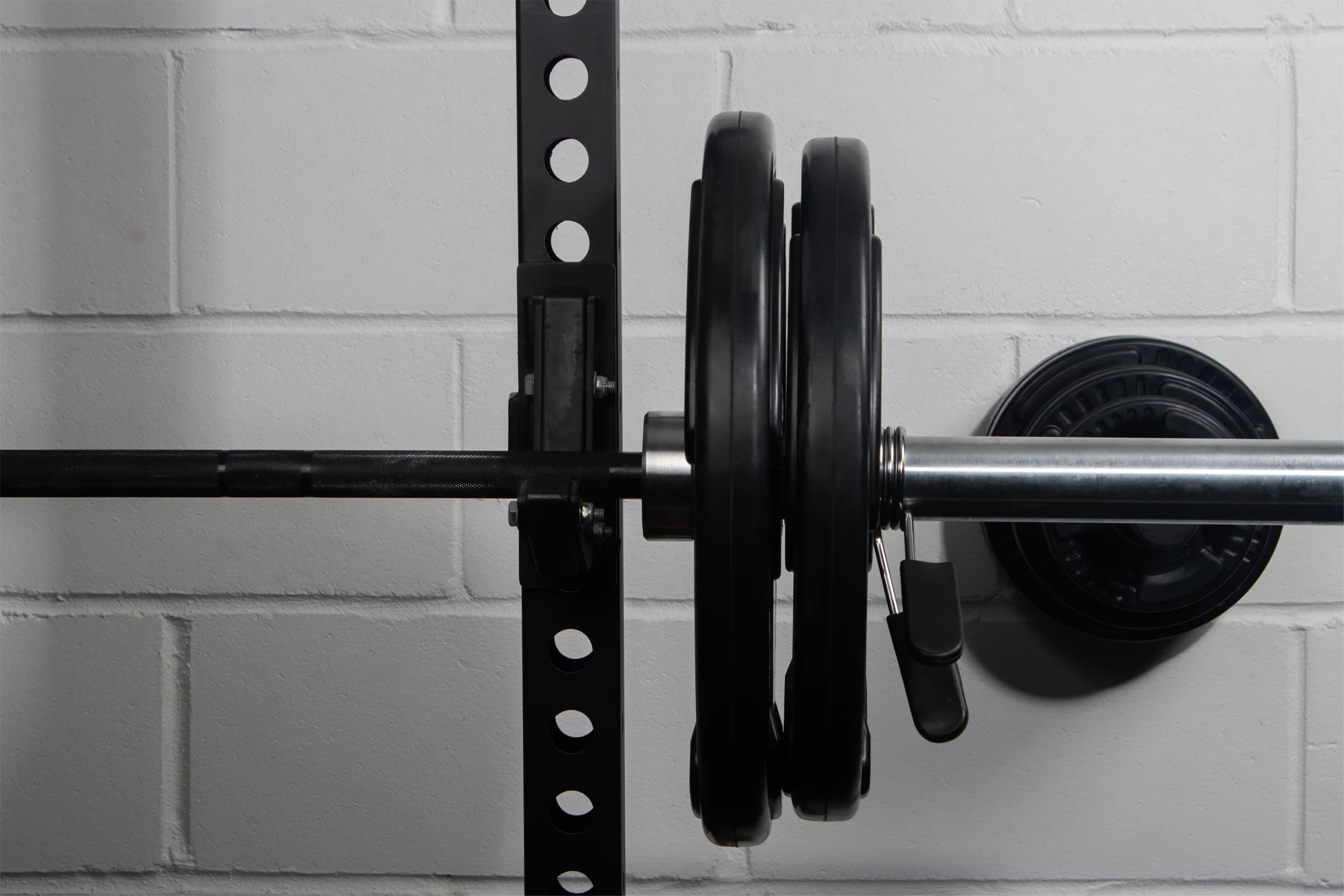 Olympic Rubber Tri-Grip Plate and Optional Barbell Sets - Image 7