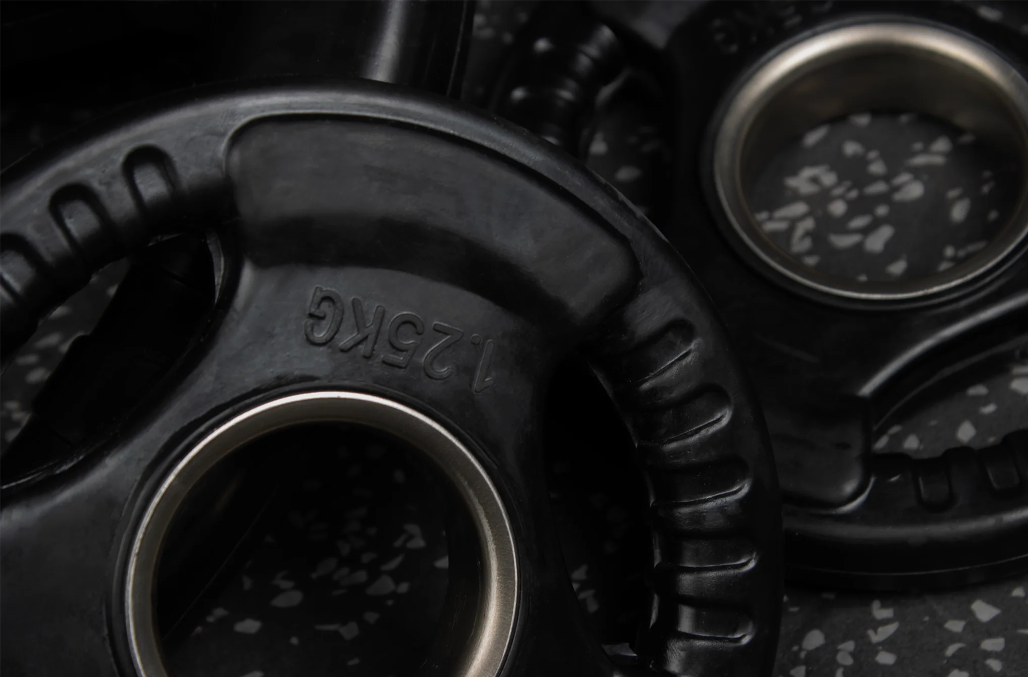 Olympic Rubber Tri-Grip Plate and Optional Barbell Sets - Image 8