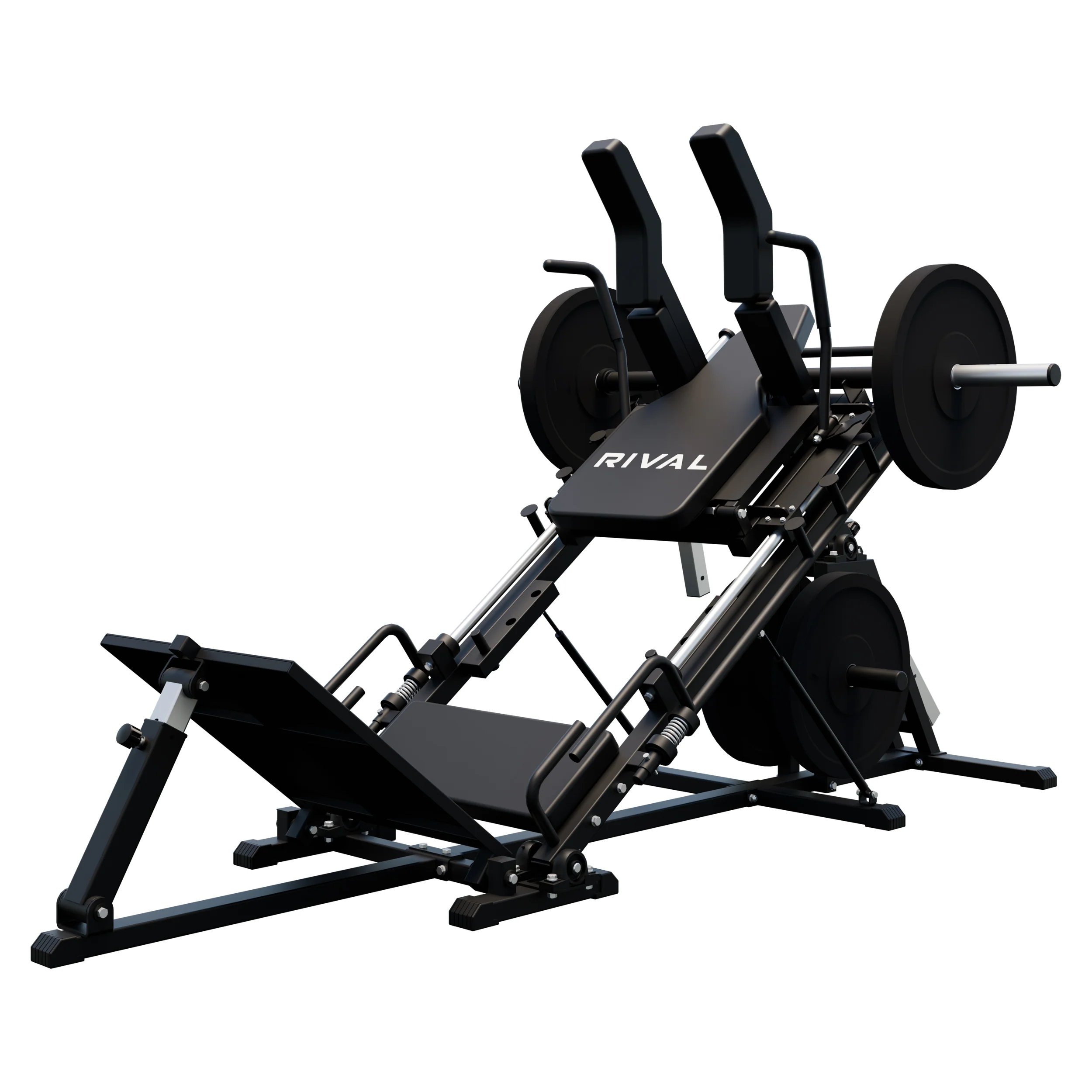 Rival Adjustable Leg Press & Hack Squat (30-to-60 Degree Incline) - Image 3