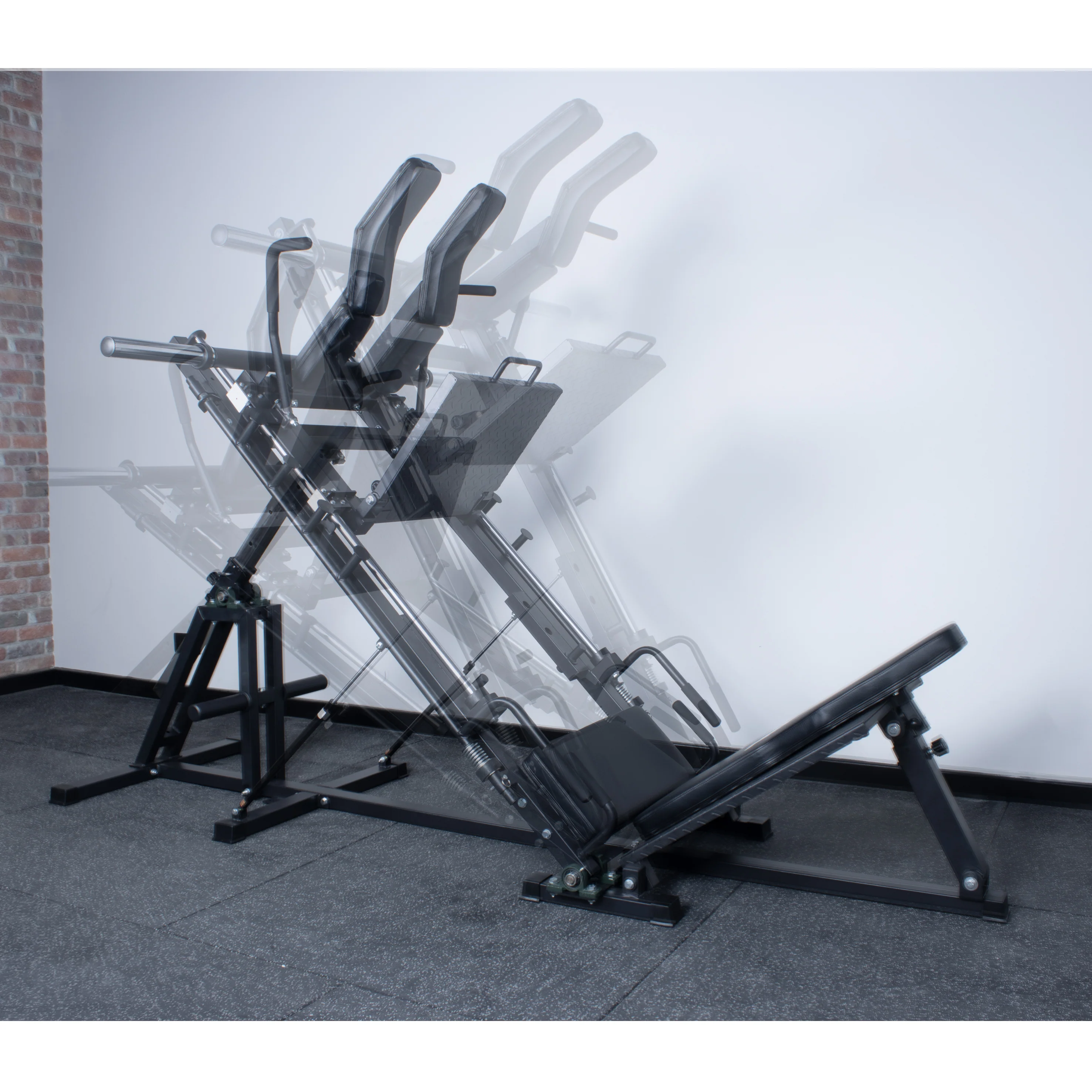 Rival Adjustable Leg Press & Hack Squat (30-to-60 Degree Incline) - Image 7