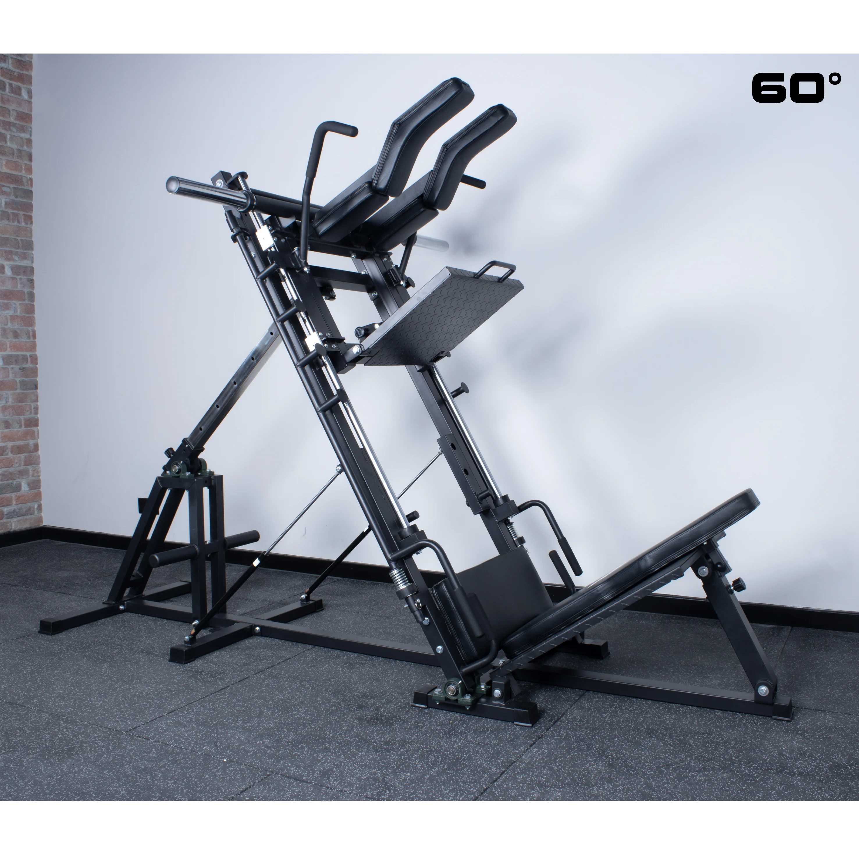 Rival Adjustable Leg Press & Hack Squat (30-to-60 Degree Incline) - Image 8