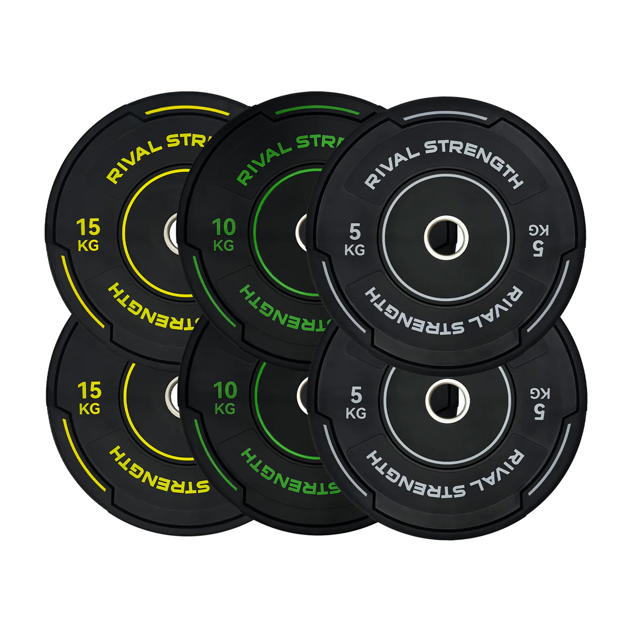 Rival Olympic Black Accent Bumper Plates 2.0 - Image 10