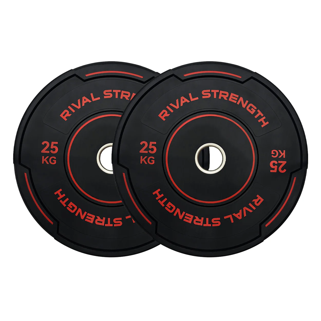 Rival Olympic Black Accent Bumper Plates 2.0 - Image 9