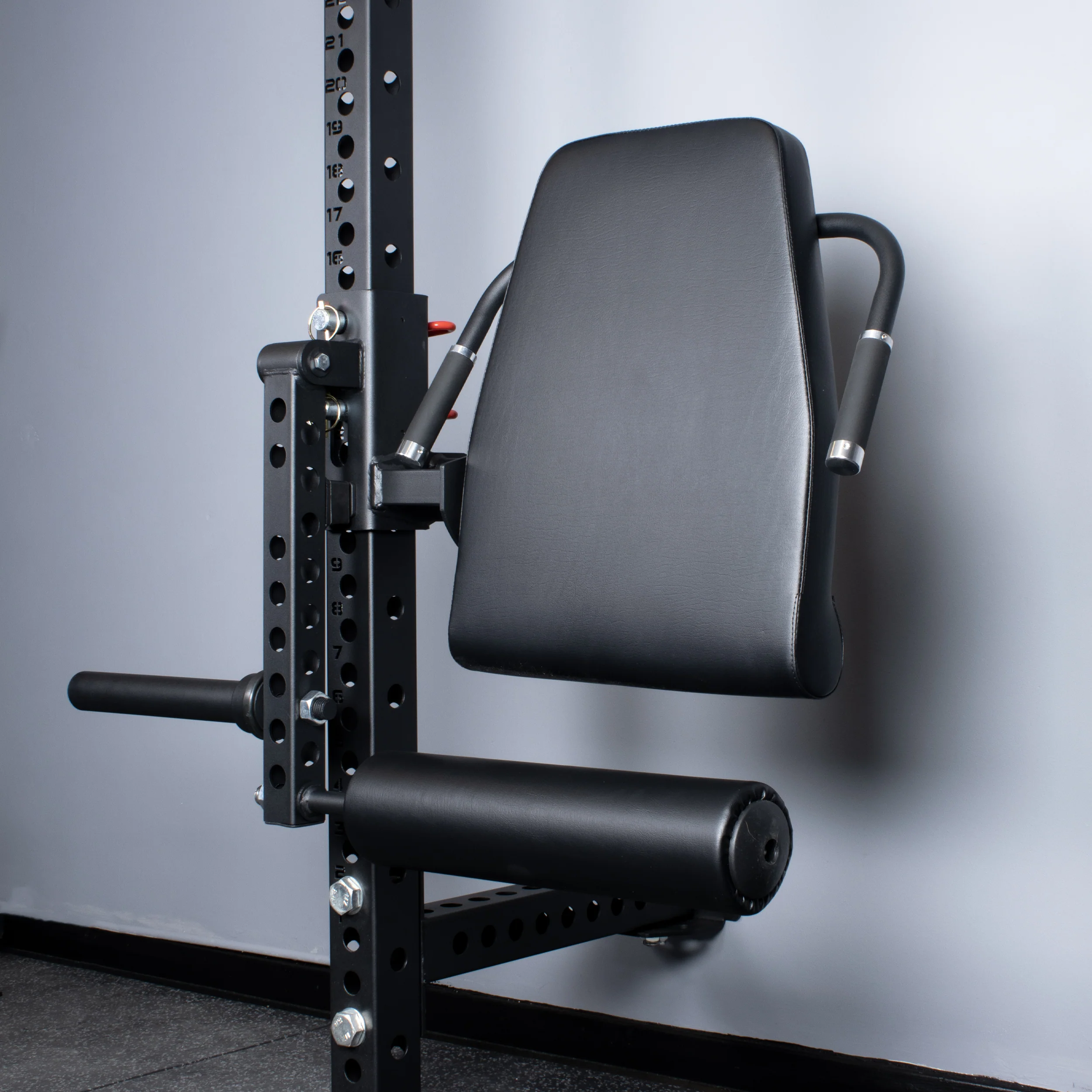 Rival J-Series Rack Mounted Leg Curl & Extension Attachment (60x60mm) - Image 6