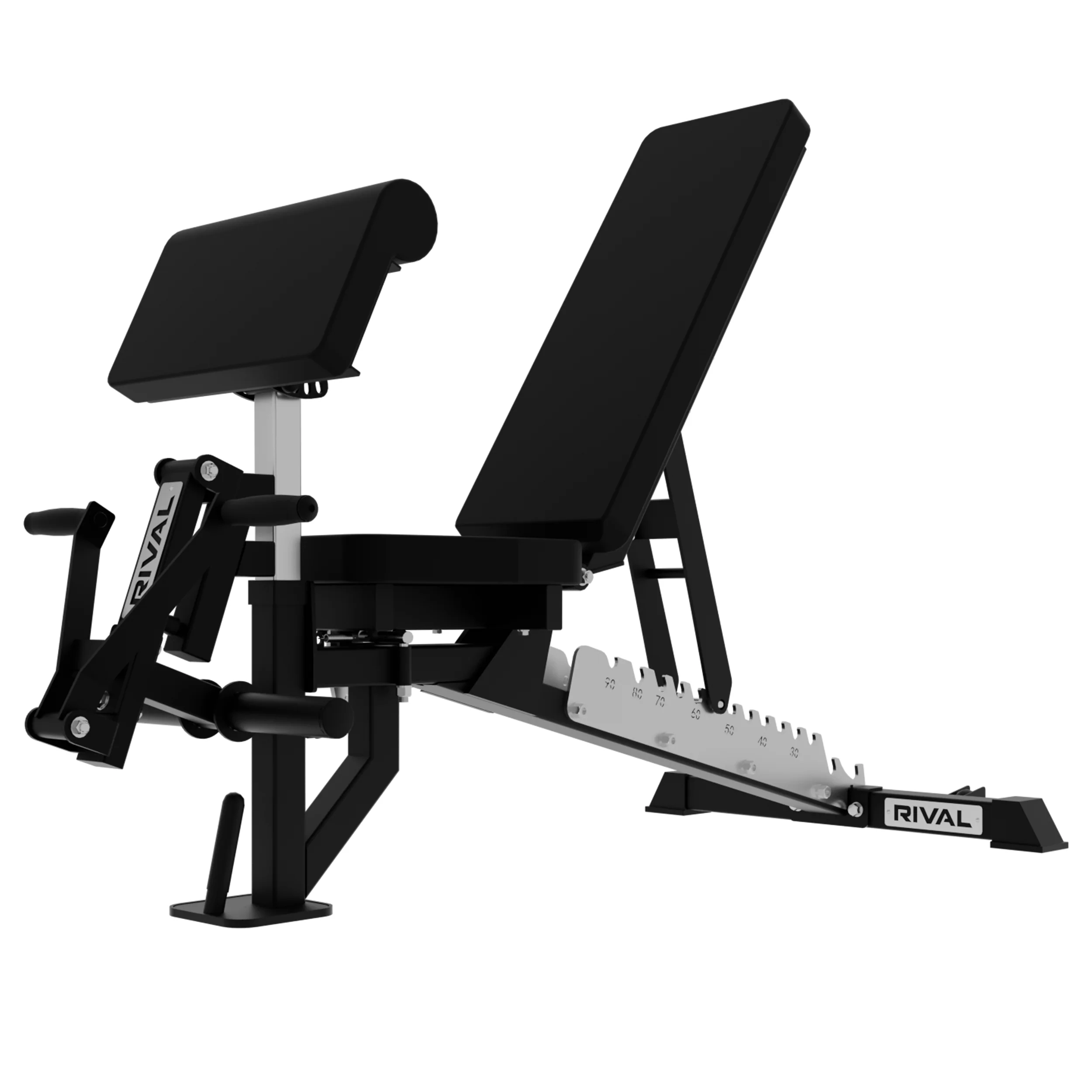 Rival Super FID Adjustable Bench with Optional Attachments - Image 12