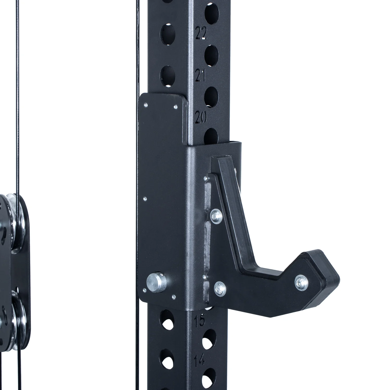 Rival S-3 Series Half Power Rack With Dual 105KG Weight Stack Cable System (75x75mm) - Image 5
