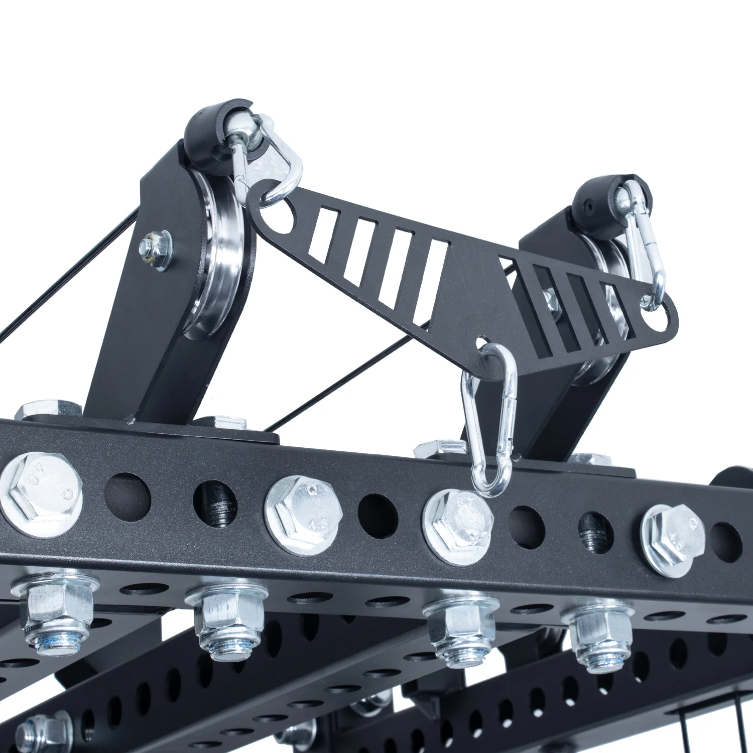 Rival S-3 Series Power Rack With Dual Action Pulley and High and Low Cable System (75x75mm) - Image 5